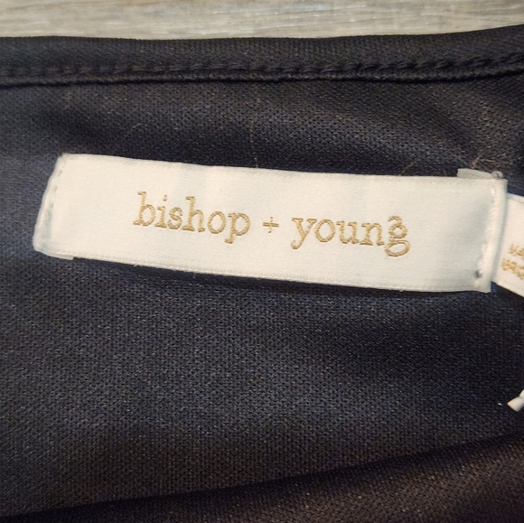 Bishop + Young black and gold sequin mini skirt size small - Picture 3 of 7